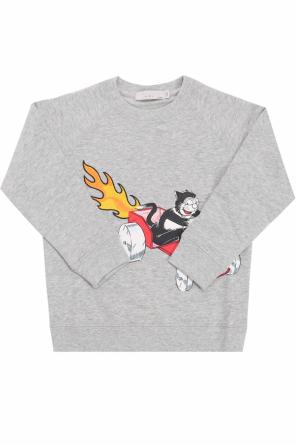Bluza dresowa z motywem zwierzęcym, zdjęcie 1 Bluza dresowa z motywem zwierzęcym od Stella McCartney Kids